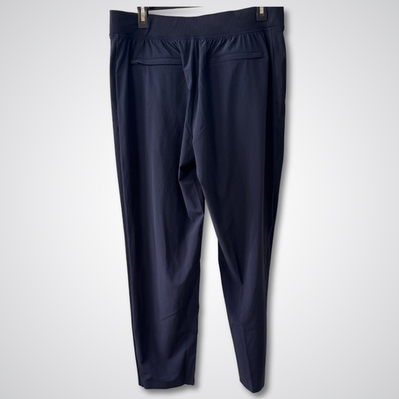 Athleta Brooklyn Mid Rise Ankle Pants - Size 12 - Navy - NWOT - Picture 3 of 5